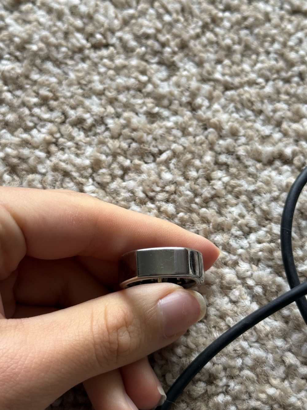 Oura Ring Gen3 Heritage Silver US7